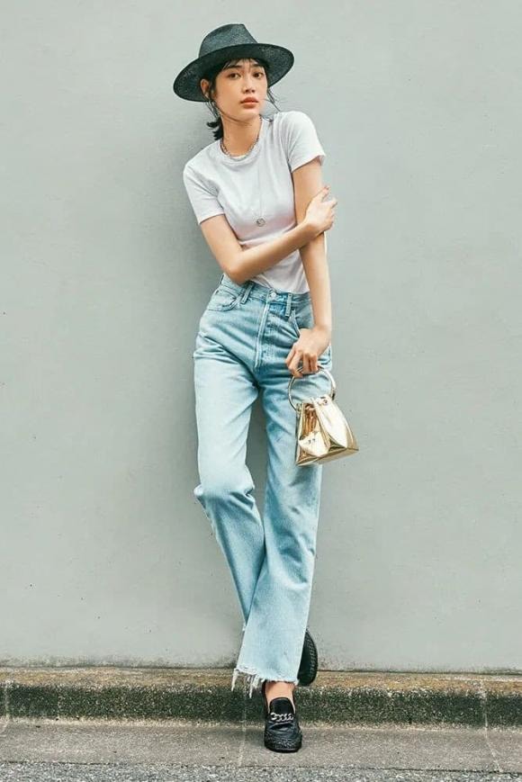 thời trang, áo croptop, quần cạp cao, thời trang mùa hè