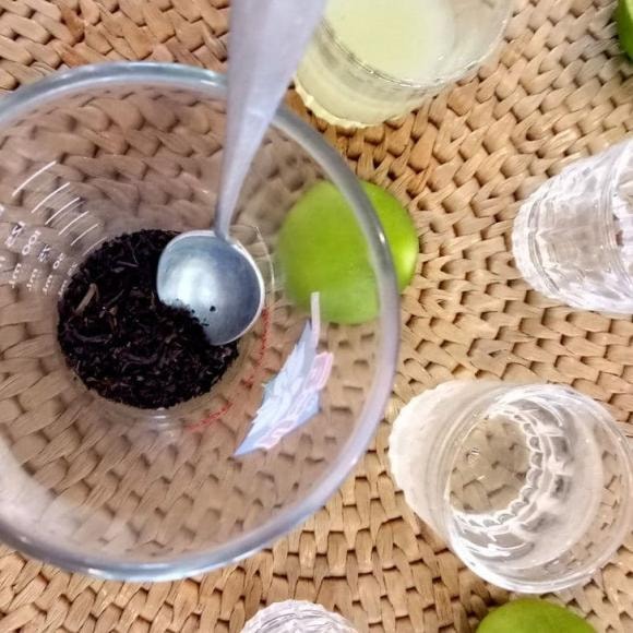 trà chanh, cách pha trà chanh, món ngon, đồ uống 