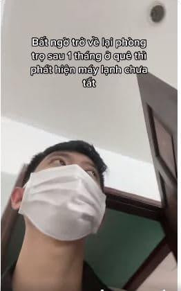sinh viên, sinh viên quên tắt điều hòa, giới trẻ 