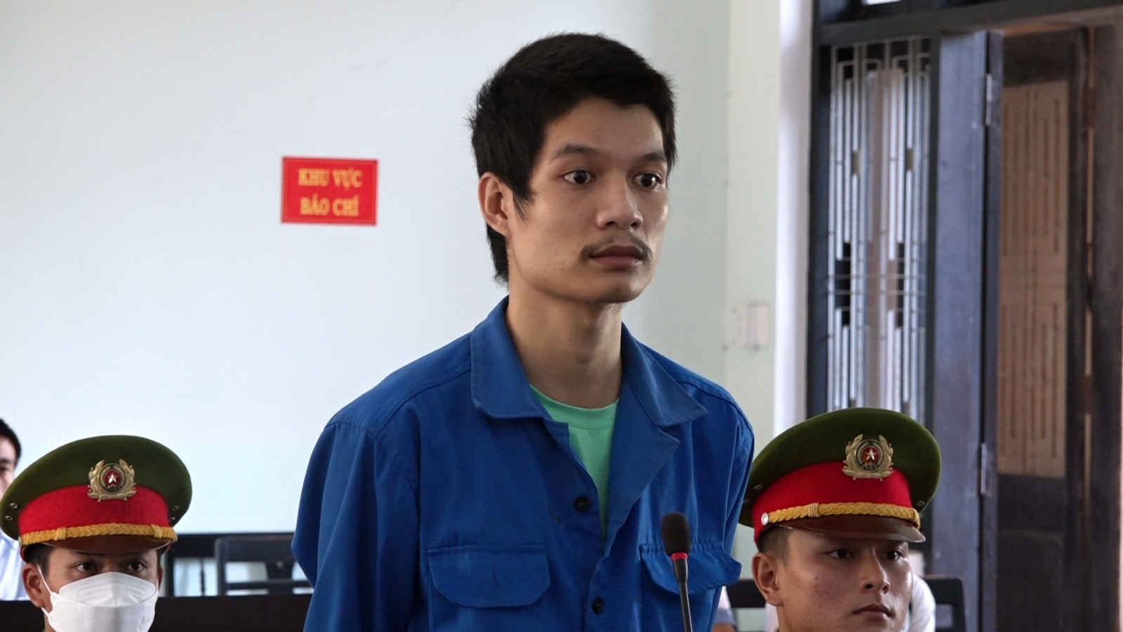 Bị cáo Lê Ngọc Phú Thịnh tại phiên tòa