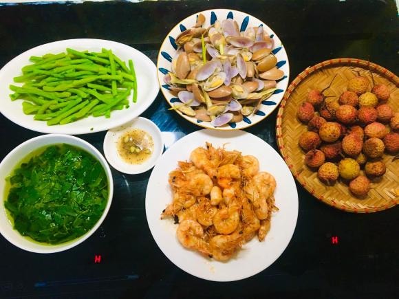 mâm cơm, mâm cơm ngon, món ngon 
