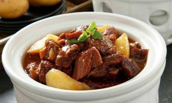 món ngon mỗi ngày, ẩm thực, khoai tây kho với ức bò