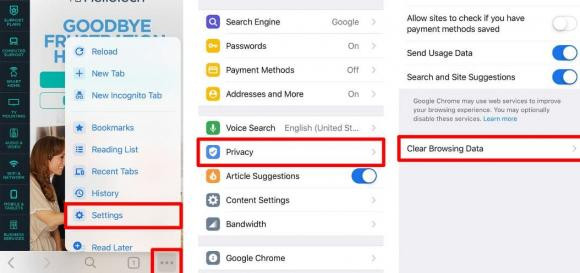 iphone chạy chậm, cách xóa bộ nhớ cache, cách xóa bộ nhớ cache trên iPhone, cách giải phóng dung lượng iPhone, cách tăng hiệu suất iPhone