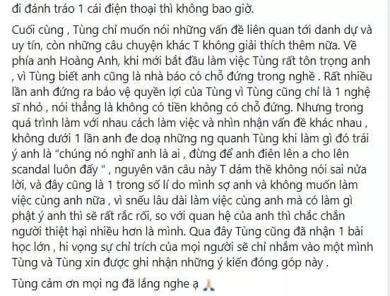 diễn viên Tùng Min, sao Việt