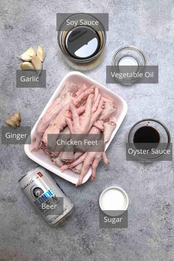 chân gà, cách làm chân gà, chân gà sốt nước tương, 