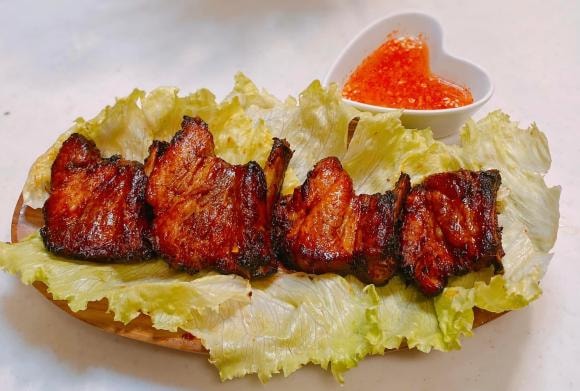 Sườn nướng sả, cách làm sườn nướng, ướp sườn 