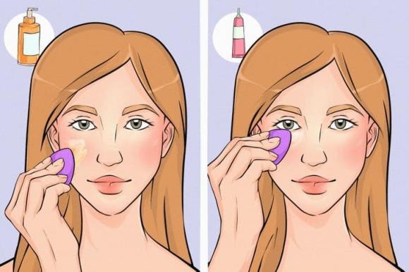 chăm sóc da, giữ lớp trang điểm, bí quyết giữ lớp trang điểm lâu trôi, lớp trang điểm