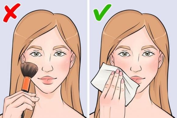 chăm sóc da, giữ lớp trang điểm, bí quyết giữ lớp trang điểm lâu trôi, lớp trang điểm