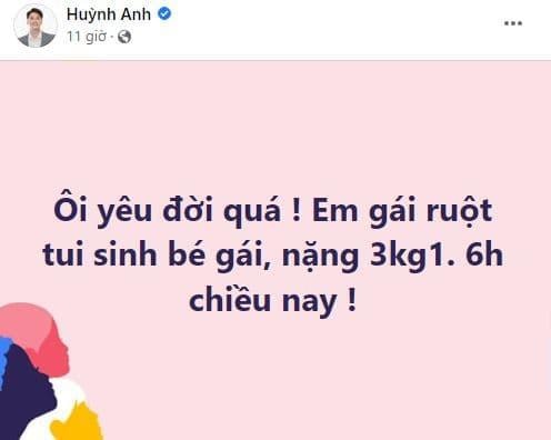 Huỳnh Anh, em gái Huỳnh Anh, sao việt  