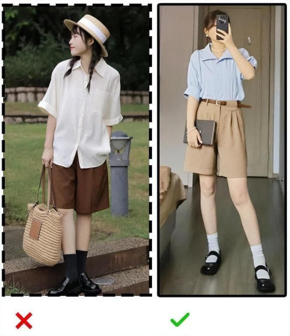 quần sooc, thời trang hè, Quần short Bermuda, quần yếm, quần trắng