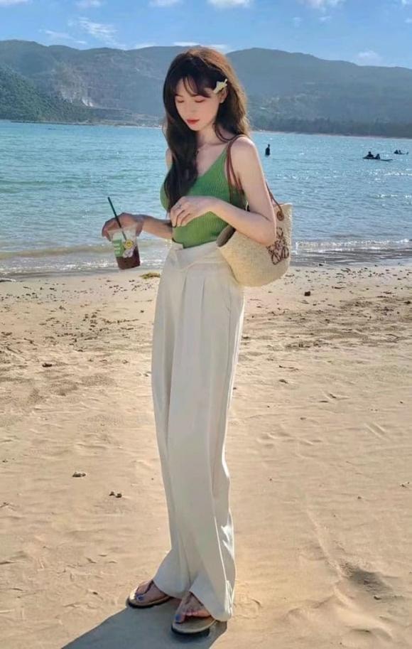 quần sooc, thời trang hè, Quần short Bermuda, quần yếm, quần trắng