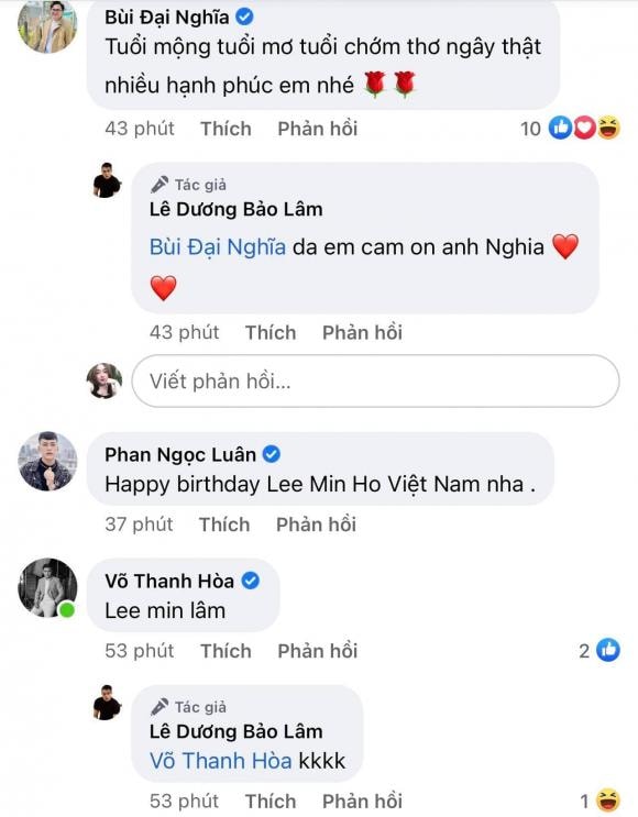 nghệ sĩ hài Lê Dương Bảo Lâm, sao Việt