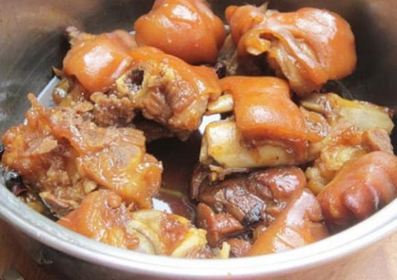 móng giò, cách làm móng giò hầm, món ngon  