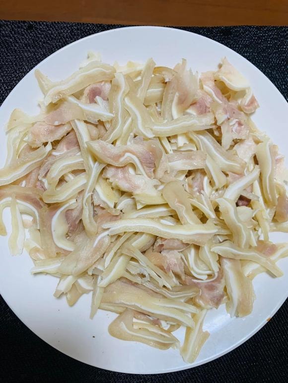  tai heo ngâm chua ngọt, công thức làm  tai heo ngâm chua ngọt, món ngon từ tai heo