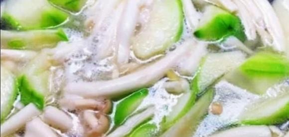 canh ngao, món canh ngao mướp, món ngon mỗi ngày