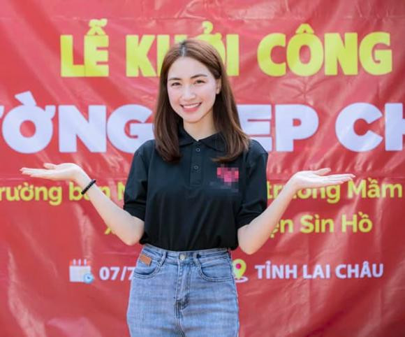 Hòa Minzy xây trường 3 Hòa Minzy, Hòa Minzy làm từ thiện, sao việt