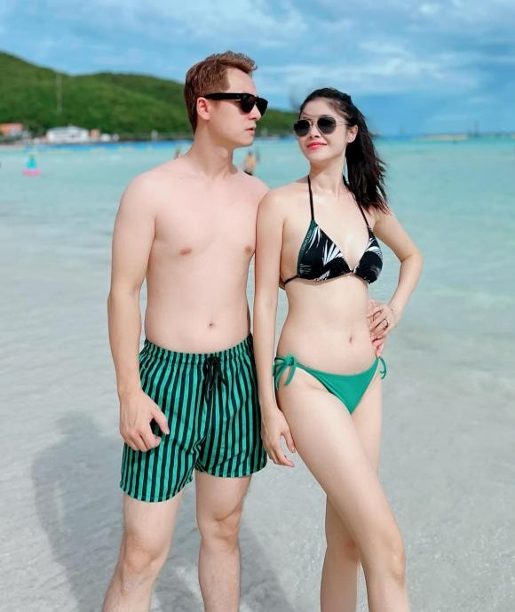 Đăng Khôi, vợ Đăng Khôi, bà xã Đăng Khôi bikini, sao việt 