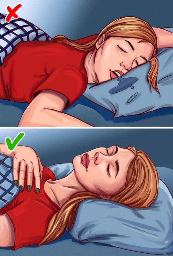 nước dãi, chảy nước dãi khi ngủ, kiến thức 