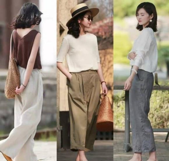thời trang, mặc đồ vải cotton linen, thời trang vải cotton linen, vải cotton linen vào mùa hè