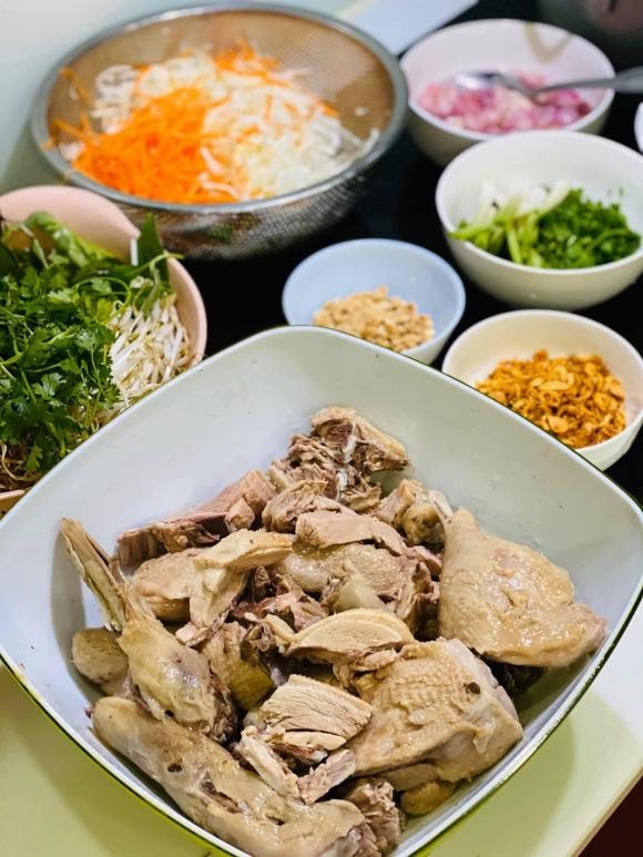thịt vịt, bún măng vịt, món ngon 