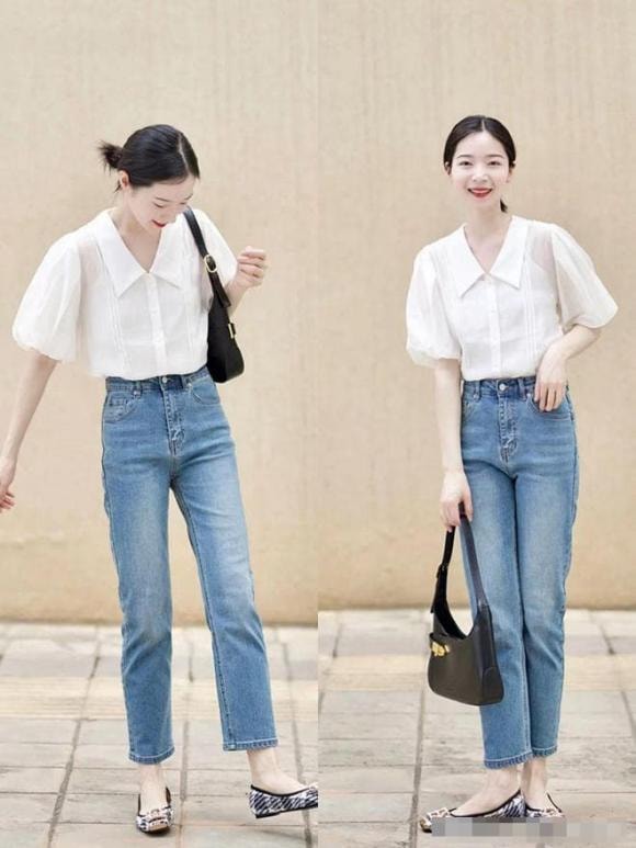 mặc theo phong cách thoải mái, quần áo đơn giản, thời trang hè