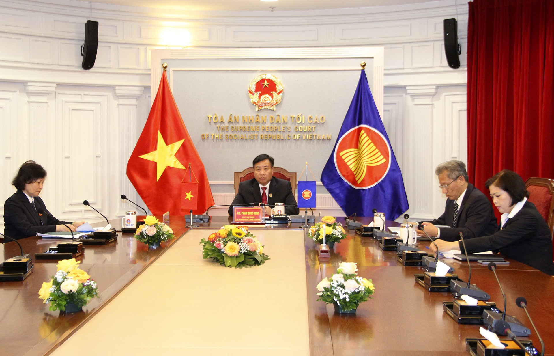 TANDTC tham gia Diễn đàn Tư pháp Trung Quốc - ASEAN lần thứ 3