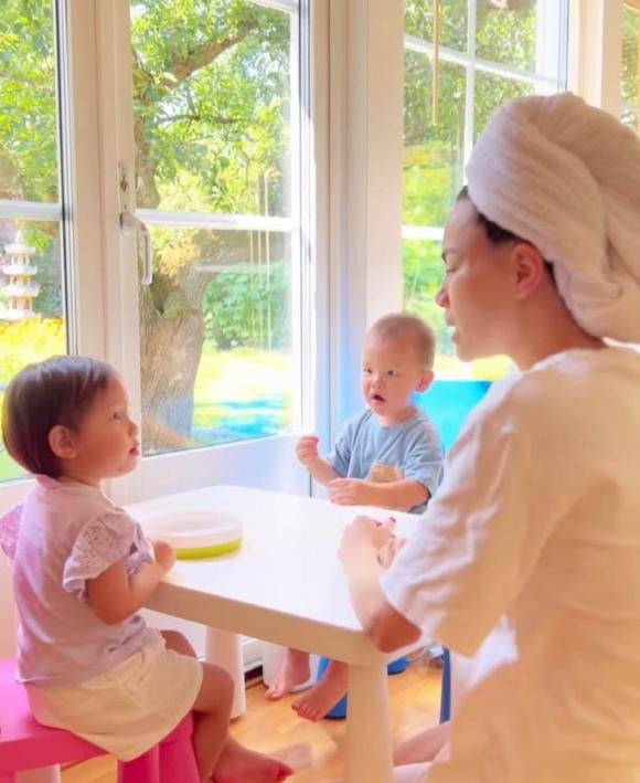 ca sĩ Hồ Ngọc Hà,nữ ca sĩ hồ ngọc hà,diễn viên Kim Lý, cặp sinh đôi của Hà Hồ, sao Việt