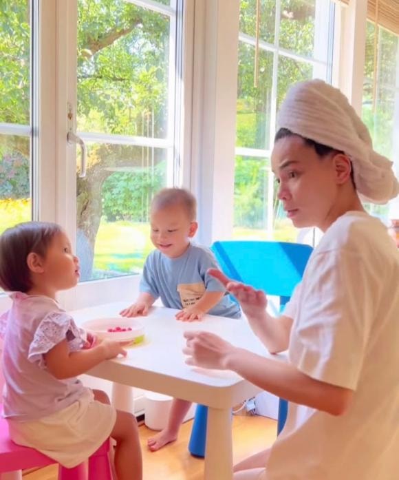 ca sĩ Hồ Ngọc Hà,nữ ca sĩ hồ ngọc hà,diễn viên Kim Lý, cặp sinh đôi của Hà Hồ, sao Việt
