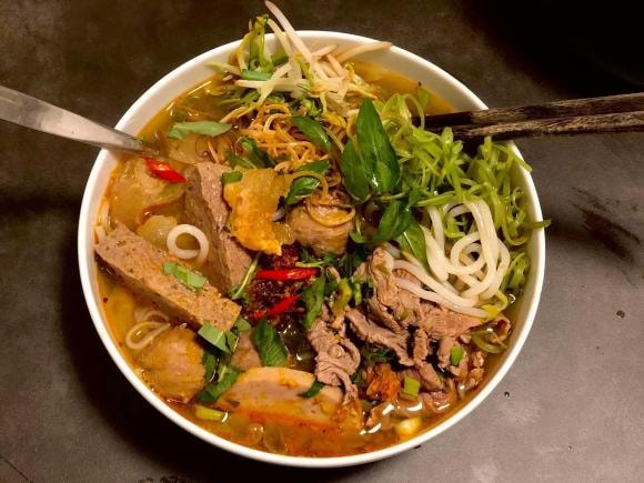 bún bò, cách nấu bún bò, nấu bún bò ngon 