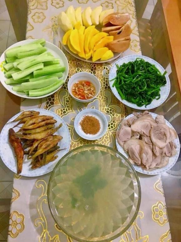 mâm cơm nhà 30 ngày 9 mâm cơm, mâm cơm nhà 30 ngày, món ngon