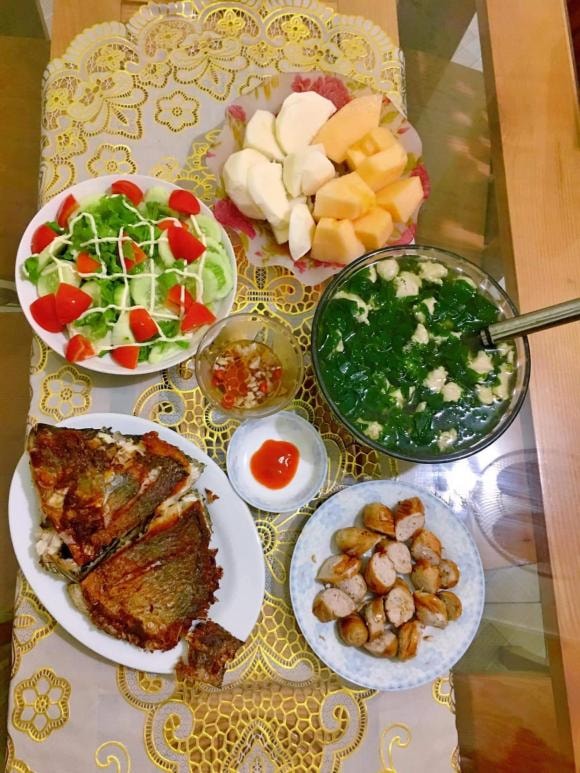 mâm cơm nhà 30 ngày 20 mâm cơm, mâm cơm nhà 30 ngày, món ngon
