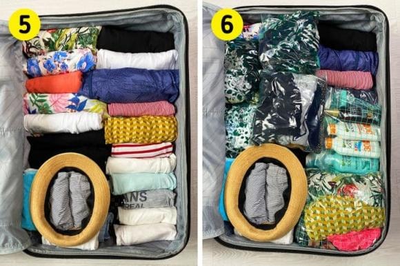 vali, đóng gói vali, kiến thức 