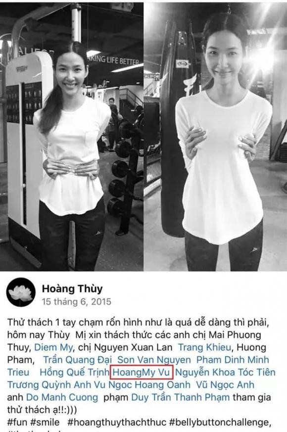 á hậu Hoàng My, sao Việt