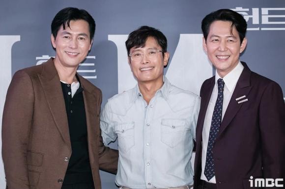 Jung Woo Sung, Lee Byung Hun, Lee Jung Jae 