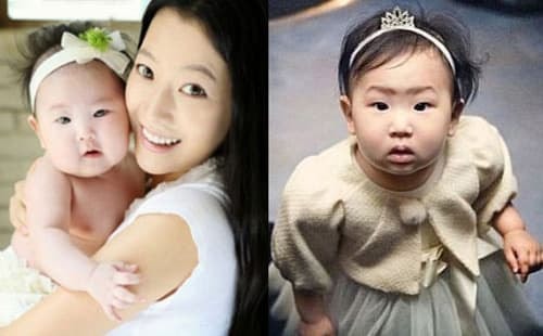 kim hee sun, con gái kim hee sun, sao hàn 