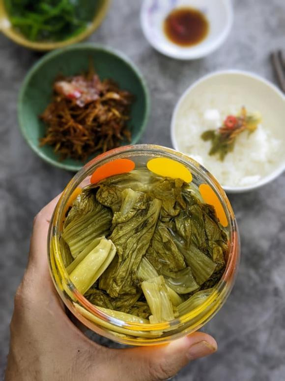 muối dưa, công thức muối dưa, món ngon 