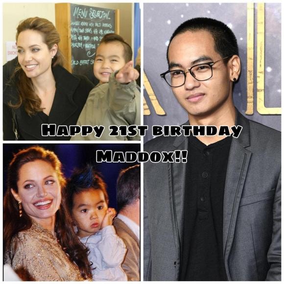 Maddox Jolie-Pitt, con trai nuôi, angelina jolie, brad pitt, sao hollywood 
