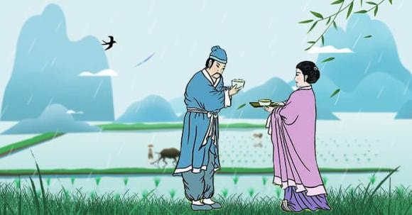 cổ nhân, người xưa, Đàn ông sợ gà, đàn bà sợ cừu, 