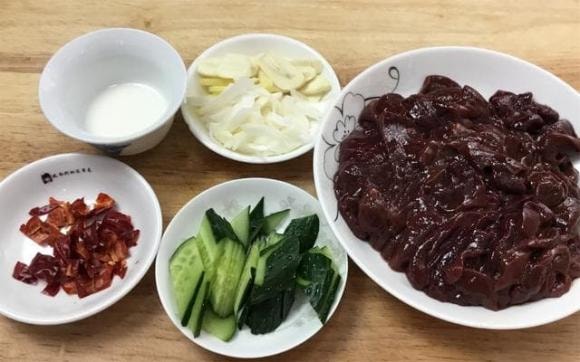 ẩm thực, món ngon mỗi ngày, gan heo xào thơm ngon