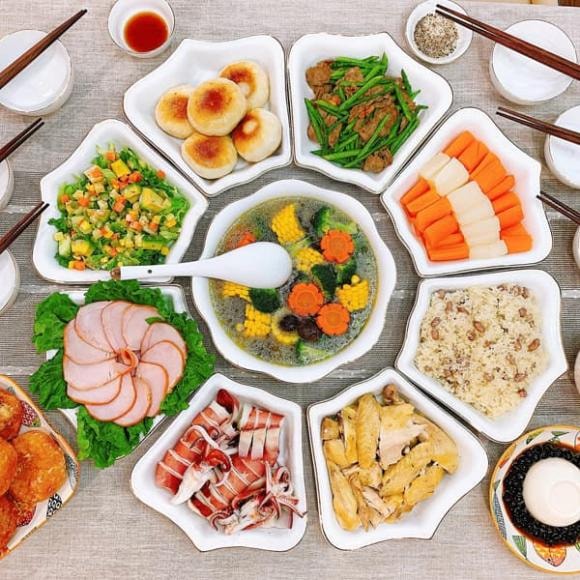 mâm cúng rằm, mâm cơm cúng rằm, cơm cúng rằm tháng 7, rằm tháng 7 