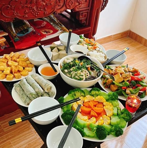 mâm cúng rằm, mâm cơm cúng rằm, cơm cúng rằm tháng 7, rằm tháng 7 