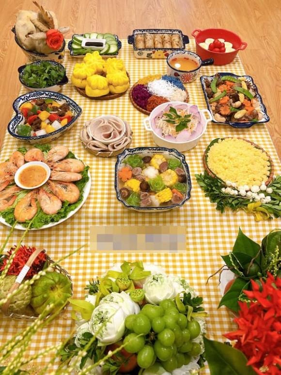 mâm cúng rằm, mâm cơm cúng rằm, cơm cúng rằm tháng 7, rằm tháng 7 