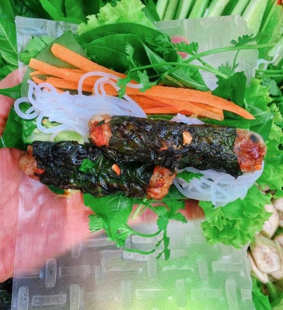 bò nướng lá lốt mỡ chài, công thức làm bò nướng lá lốt mỡ chài, món ngon từ thịt bò