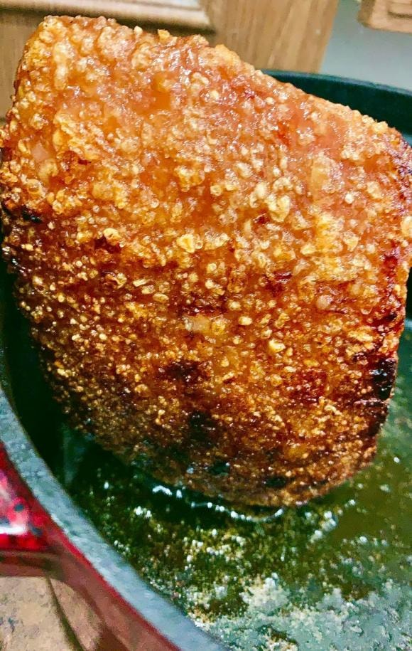 thịt quay giòn bì, cách làm thịt quay giòn bì, món ngon