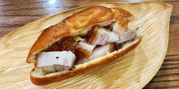 thịt quay giòn bì, cách làm thịt quay giòn bì, món ngon
