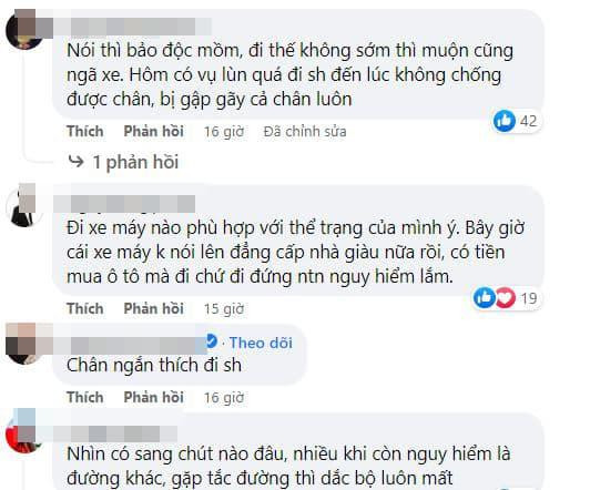 chân ngắn đi SH, dừng đỗ xe, cô gái đi xe Sh, giới trẻ 