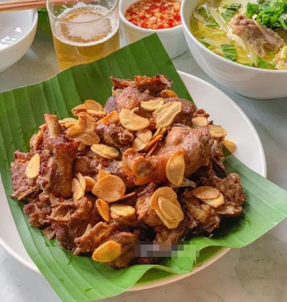 ngan cháy tỏi, cách làm ngan cháy tỏi, món ngon 