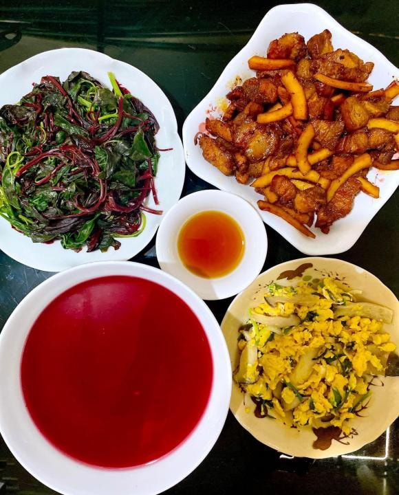 mâm cơm nhà, tối nay ăn gì, mâm cơm ngon 