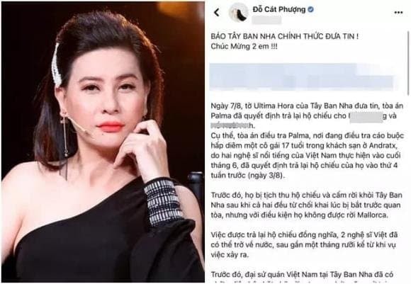 Cát Phượng, Lan Khuê, MC Thành Trung