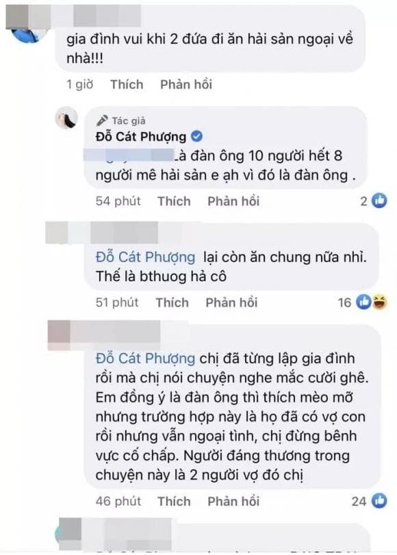 Cát Phượng, Lan Khuê, MC Thành Trung